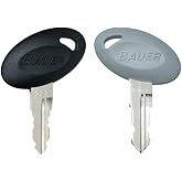 Creative Products Group KEY-RV-357 Bauer RV-Series Double-Cut Repl. Key - #357, Pack of 5