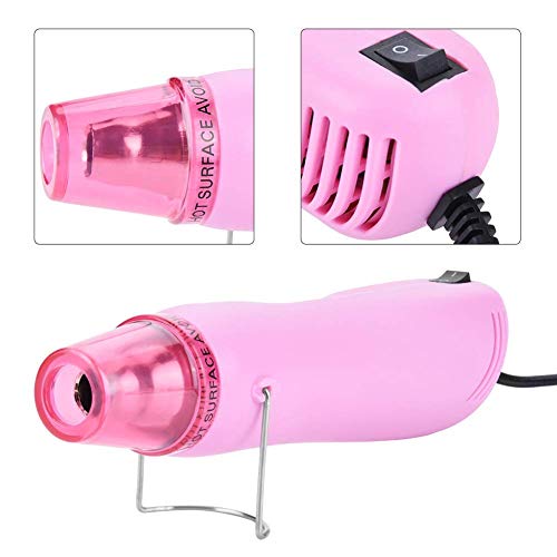 Mini Heat Gun - Dewin Portable Hot Air Gun, for DIY Embossing, Shrinking, Wrapping, Clay DIY Electrical Heat Tool, 2 Colors