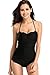 BeautyIn Women's Halter One Piece Padded Swimsuit Pin Up Monokinis Bathing suits