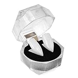 Topro Vampire Dentures Fangs with Crystal Case Costume Accessory