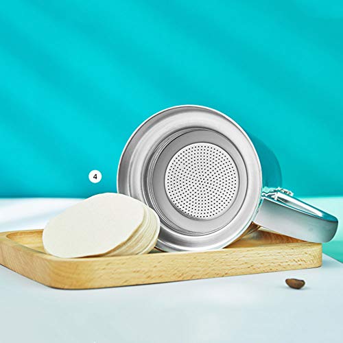 MYYINGELE Espressokocher, Kaffeekocher, Moka Kanne Edelstahl, für Vollmundigen Herdkaffee, Ergibt 6 Tassen Espresso – Bild 7