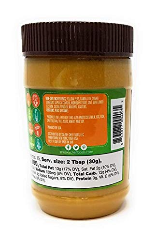The Sneaky Chef No Nut Butter Creamy Jar, 16.2 Ounce (Pack of 6)