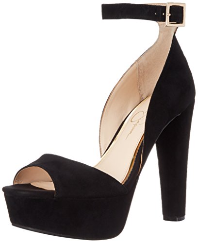 Jessica Simpson Women's Athens Platform Pump, Black, 8 M US