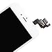 cellphoneage® New LCD Touch Screen Replacement Full Set With Frame Display Digitizer Full Assembly with Home Button and Camera + Free Tool Kits for iPhone 6 Plus 5.5 Inch (White)