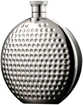 Portable 6 OZ Round Hip Flask & Funnel Set with Gift Box,18/8 304 Food Grade Stainless Steel Hammered Hip Flask,Pocket flagon,Camping Wine Pot,Gift for Men or Women by Quality Life Designer (6 OZ)
