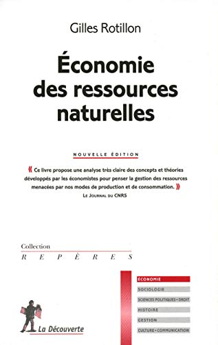 Economie des ressources naturelles (French Edition) by Gilles Rotillon