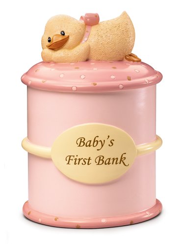Russ Berrie Baby's First Money Bank, Pink