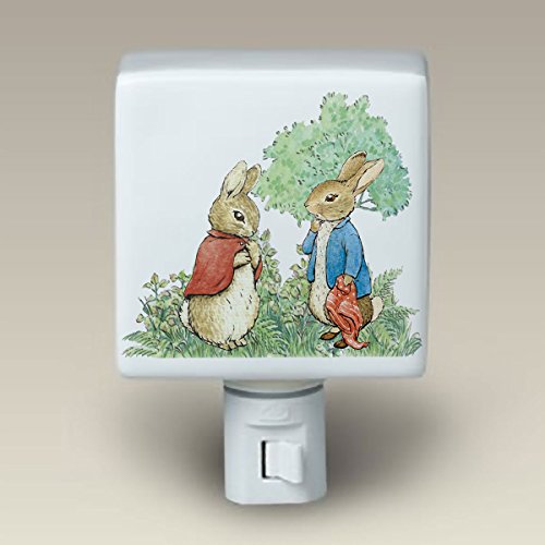 Peter Rabbit Room Decor Ceramic Porcelain Night Light (Nightlight)