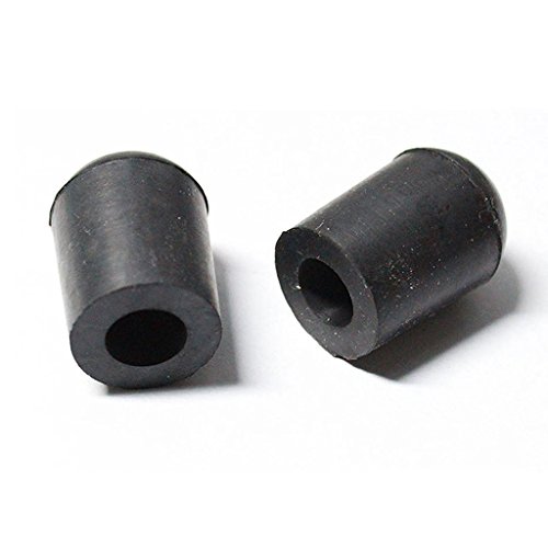 image for D DOLITY Dolity 4Pcs End Pin Rubber Tip Upright Bass 10mm Double Bass 