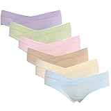 CharmLeaks Womens Maternity Briefs Underwear Hipster Panties Briefs Pack Of 3 6