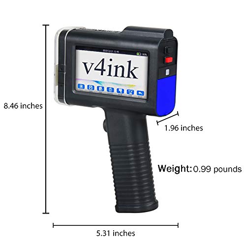v4ink BENTSAI Handheld Printer BTHH6105B2, Portable Handheld Inkjet