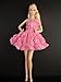 A Pink Mini Dress Covered in Roses It so Cute Also Avail in White, Blue and Green Made to Fit the Barbie Doll