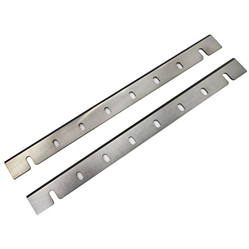 Planer Blades JESTUOUS 12.5 Inch for Dewalt 733 DW733 HSS Planer Replacement DW7332 Single Edge Knives,12-1/2x1-1/16x1/8,2 pcs