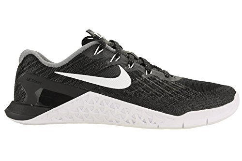 Nike Womens Metcon 3 Training Shoes Black/White 849807-001 Size 8.5