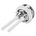 Thread 48mm Toilet Dual Push Flush Round Head Button Water Valve