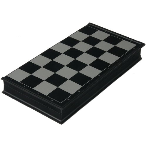 2 in 1 Travel Magnetic Chess and Checkers Set - 14 Inches