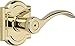 Baldwin Prestige Tobin Bed/Bath Lever in Polished Brass