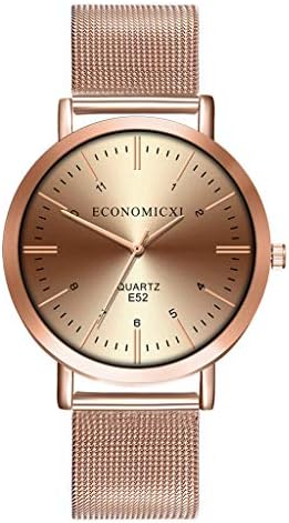HunYUN Fashion Women Lady Rose Gold Bracelet Watch Analog Quartz Wrist Watches Classic Round Analog Watch