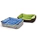 K&H Pet Products Self-Warming Lounge Sleeper Pet Bed Small Gray/Blue 16