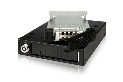 ICY DOCK Rugged 2.5 SATA HDD & SSD Hot Swap Mobile Rack for 3.5 Drive Bay - ToughArmor MB991SK-B