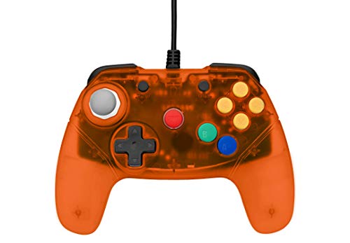 Retro Fighters Brawler64 Gamepad Next Gen Controller for N64 - Orange