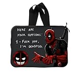 Onshop Custom Deadpool Laptop Cover Sleeves for Macbook Air, Macbook Pro, Notebook Computer 13