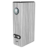 MightySkins Skin For VaporShark DNA 200 – Steel