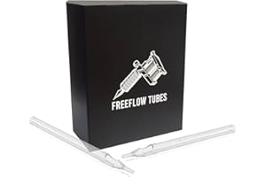 HILDBRANDT FREEFLOW 9DT Diamond Tip Long Tattoo Tubes Gripless Disposable Sterile