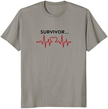 Heart Attack Survivor Gifts T-Shirt: Survivor...
