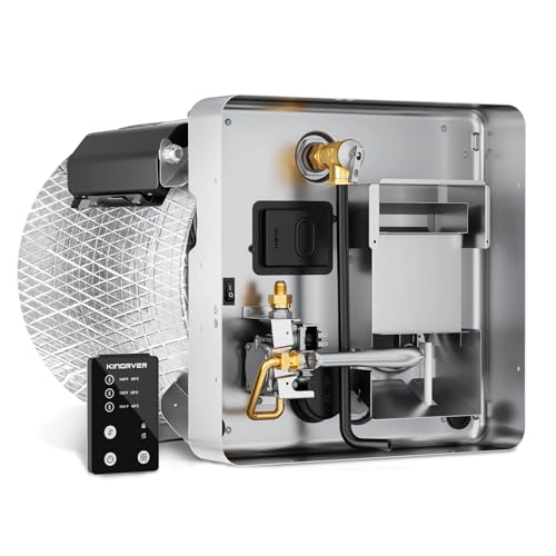 KINGRVER 10 Gallon RV Hybrid Heater