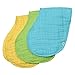 green sprouts Muslin Burp Cloths made from Organic Cotton | 4 absorbent layers protect from sniffles,drips & drools | 100% organic cotton muslin,Super soft & softer with every wash,Machine washable