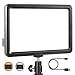 RALENO Led Video Light, Panel Light Built-in 5000mA Lithium Battery, 3200K-6500K White and Warm Light Adjustable, with Hot Shoe Ball Mount, USB Cable 104 LED Light for All DSLR Cameras primary