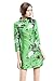Tuliplazza Women's Crane Embroidery A-Line Tunic Cocktail Party Prom Short Dress