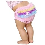 ANDI ROSE Baby Girls Ruffle Panties Briefs Bloomer Diaper Cover 6-24M