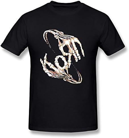 Male Korn Skull Hand Logo T Shirts