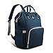 pipi bear Diaper Bag Backpack Travel Large Spacious Tote Shoulder Bag Organizer