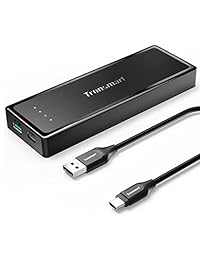 Tronsmart Presto 10400mAh USB C Type C Batería Externa Banco de Energía Portátil Batería Portátil Pack con Tecnología de Carga Rápida 3.0 para Nintendo Switch 2017, Galaxy S8 S8+, Note 8 Pixel 2 2 XL