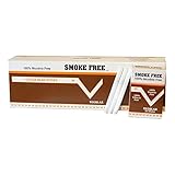 Smoke Free Herbal-Cigarettes Cocoa - 10 Packs Regular - 100% Tobacco - Nicotine Free - Non Addictive - Tobacco Substitute - Premium Regular Flavor (200 Sticks)