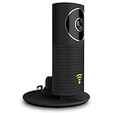 Clever dog 960P 360° Panoramic Wireless WiFi Security WiFi Camera Remote View Camera with Two Way Audio Motion Sensor,Night Vision,Support TF Card (Up to128G) for iPhone Ipad Android(with Adaptor)