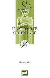 L' antiquité orientale