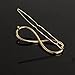 Sankuwen® Infinity Gold Barrette Hairpin Women Positive Clip Headband