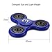 Fidget Spinner, Open Up To Love Spinner Fidget Toys for ADD, ADHD, Anxiety, and Autism Adult Children (Blue)