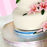 Enjay Round Cake Drum - 22" - Silver