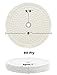 Buffing Wheels for Bench Grinder - 8 Inch Extra Thick Buffing Wheel Fine Cotton Sewn Rigid Treated Spiral with a 1/2” Center Arbor Hole - 80 Ply Polishing Wheel for Bench Grinder – by Drixet