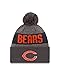 New Era NFL 2016 Graphite and Team Color Sport Knit Beanie, One Size