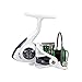 Thekuai Spinning Reels Light Weight Ultra Smooth Powerful Spinning Fishing Reels - 10+1 Stainless BB for Saltwater or Freshwater - Super Value! (1000, G-XF)