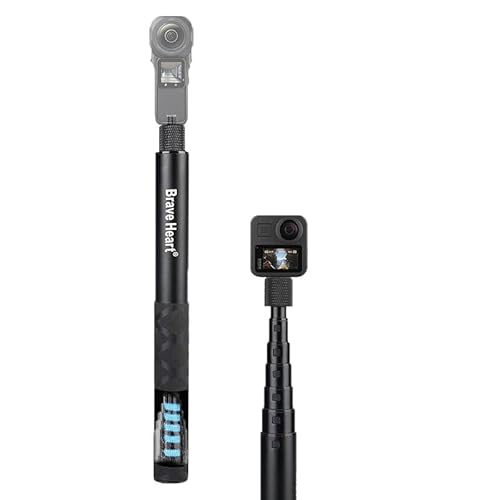 to114cm Extended Monopod Pole Invisible Selfie Stick for