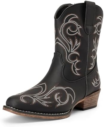 Amazon.com | DREAM PAIRS Women's Cowboy Cowgirl Western Ankle
