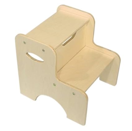 KidKraft Two Step Stool, Natural