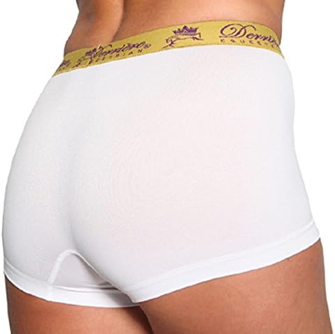 Derriere Equestrian Performance Seamless Female Shorty White Large / X Large